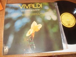 Discos de vinil: VIVALDI. LAS 4 ESTACIONES. LP. ORQUESTA COLLEGIUM PARIS. MADE IN SPAIN. 1975. CUATRO
